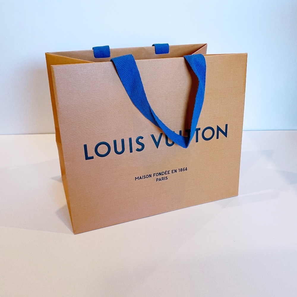 Louis Vuitton Small Paper Shopping Bag (EMPTY)
